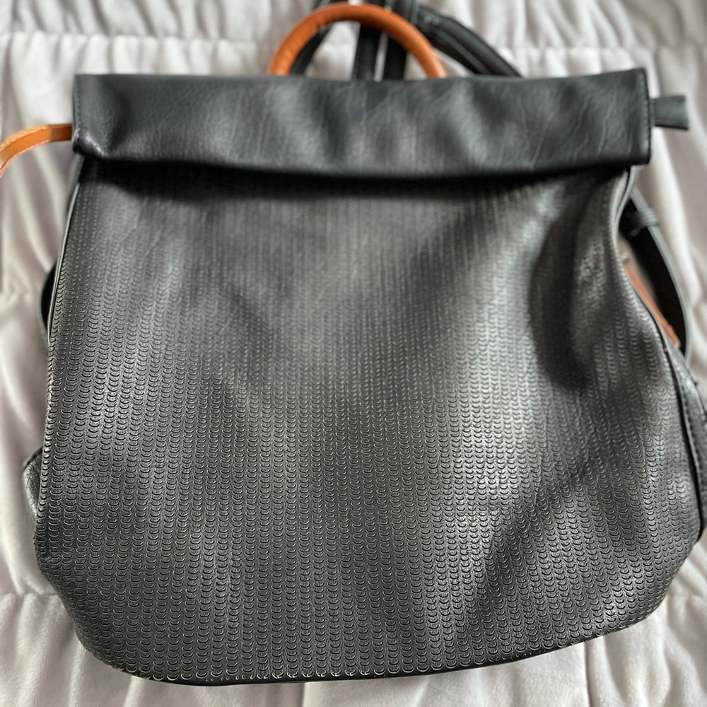 Black backpack